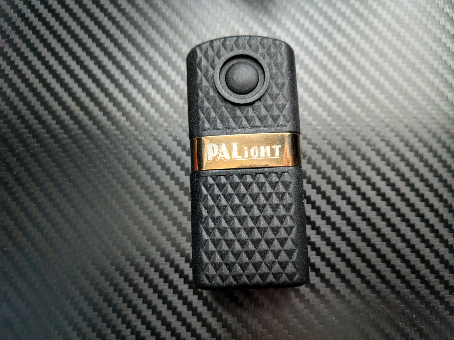 PALight Survival PLUS 9V Battery LED Flashlight - White LED - Black Body - 4 Light Levels
