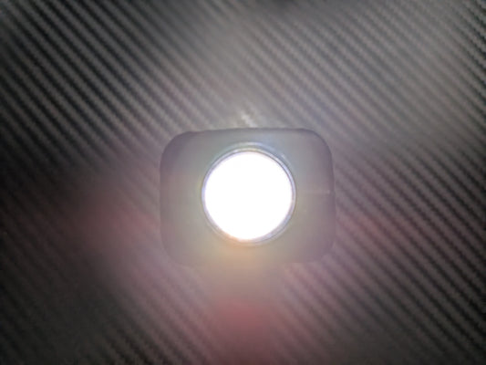 PALight Survival PLUS 9V Battery LED Flashlight - White LED - Black Body - 4 Light Levels