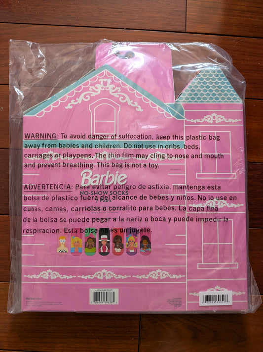 Barbie No-Show Socks