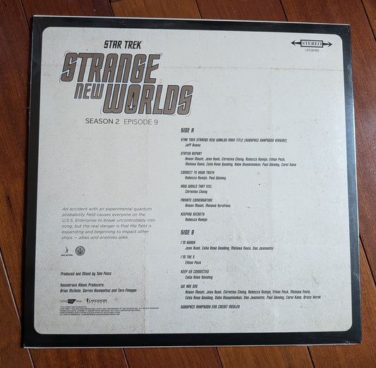 Star Trek Strange New Worlds Subspace Rhapsody (Original Soundtrack) VINYL