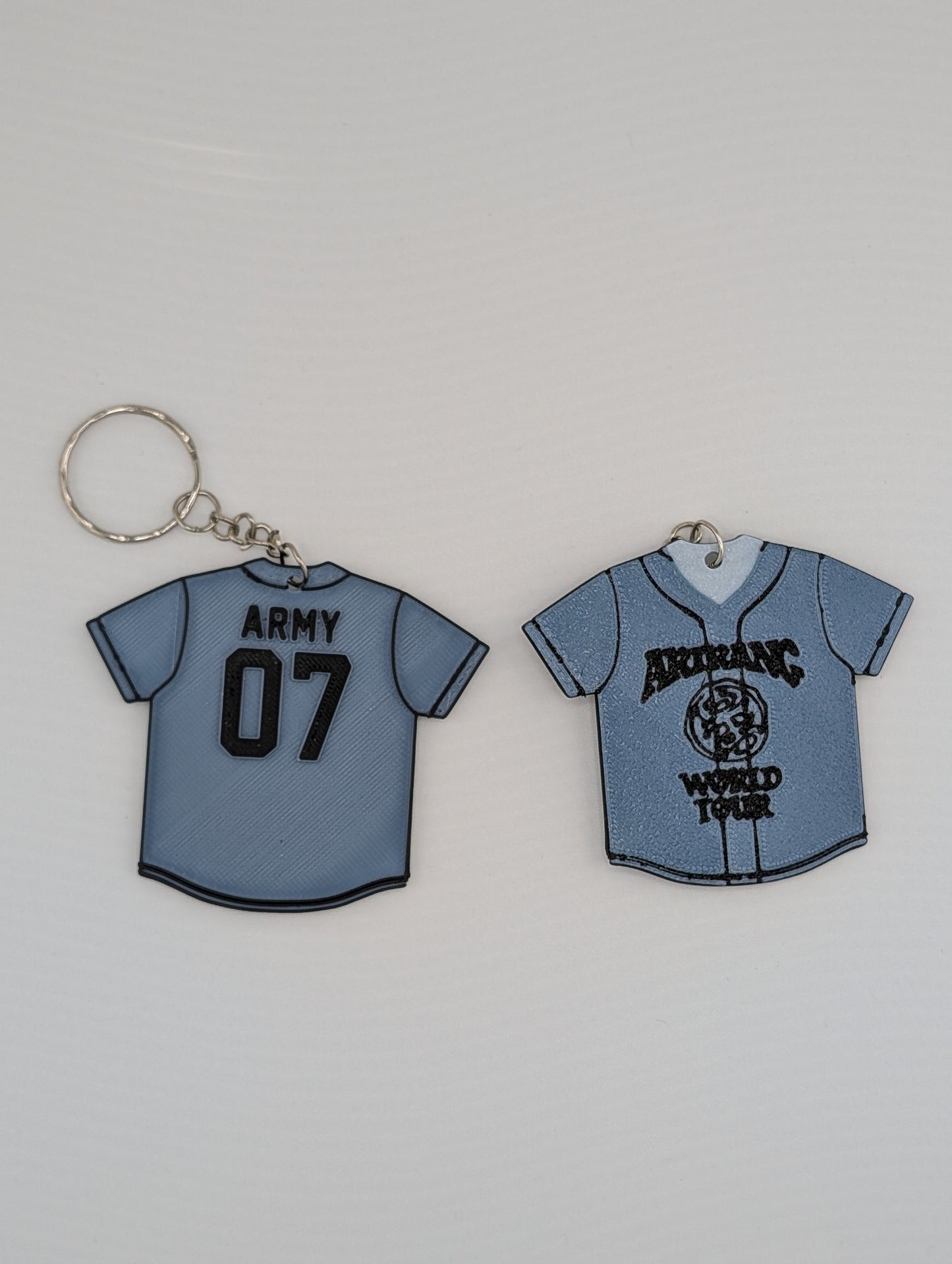 BTS Arirang World Tour Jersey Keychain, 3D Printed Kpop Bag Charm