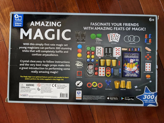 300 Amazing Magic Tricks Hanky Panky Brand 6+ Years