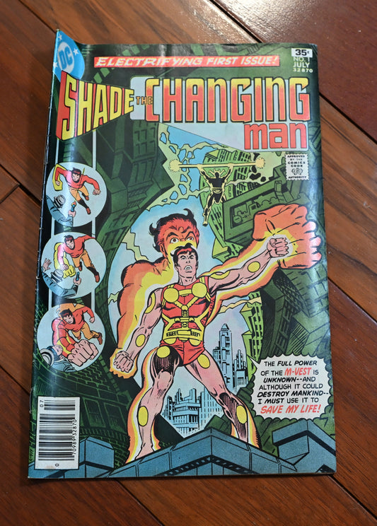 Shade The Changing Man #1 (DC Comics July 1977)
