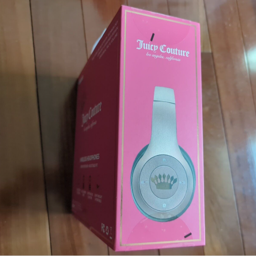 Juicy Couture Bluetooth Crown Headphones Rose Gold NEW IN BOX