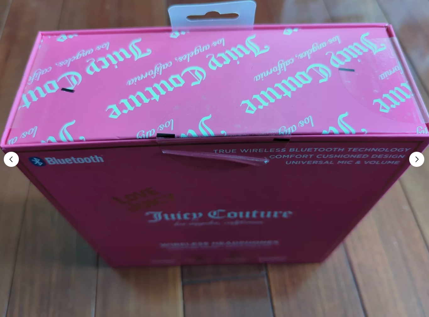 Juicy Couture Bluetooth Crown Headphones Rose Gold NEW IN BOX