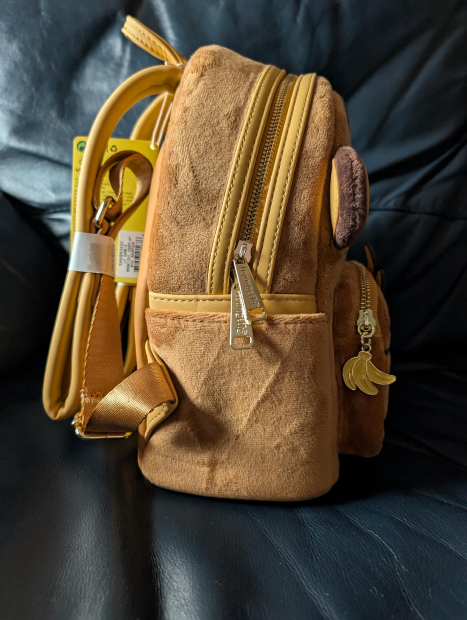 【Lounge Fly】Monkichi Cosplay Mini Backpack Amazon.com: Loungefly Sanrio MONKICHI Cosplay MINI Backpack