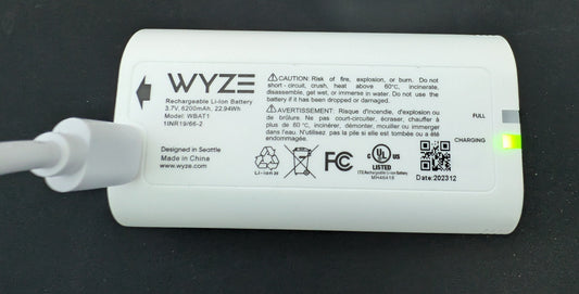 Wyze Removable Battery Pack for Wyze Battery Cam Pro and Wyze Duo Cam Doorbell