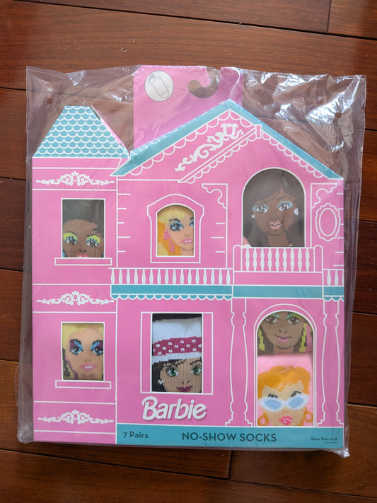 Barbie No-Show Socks