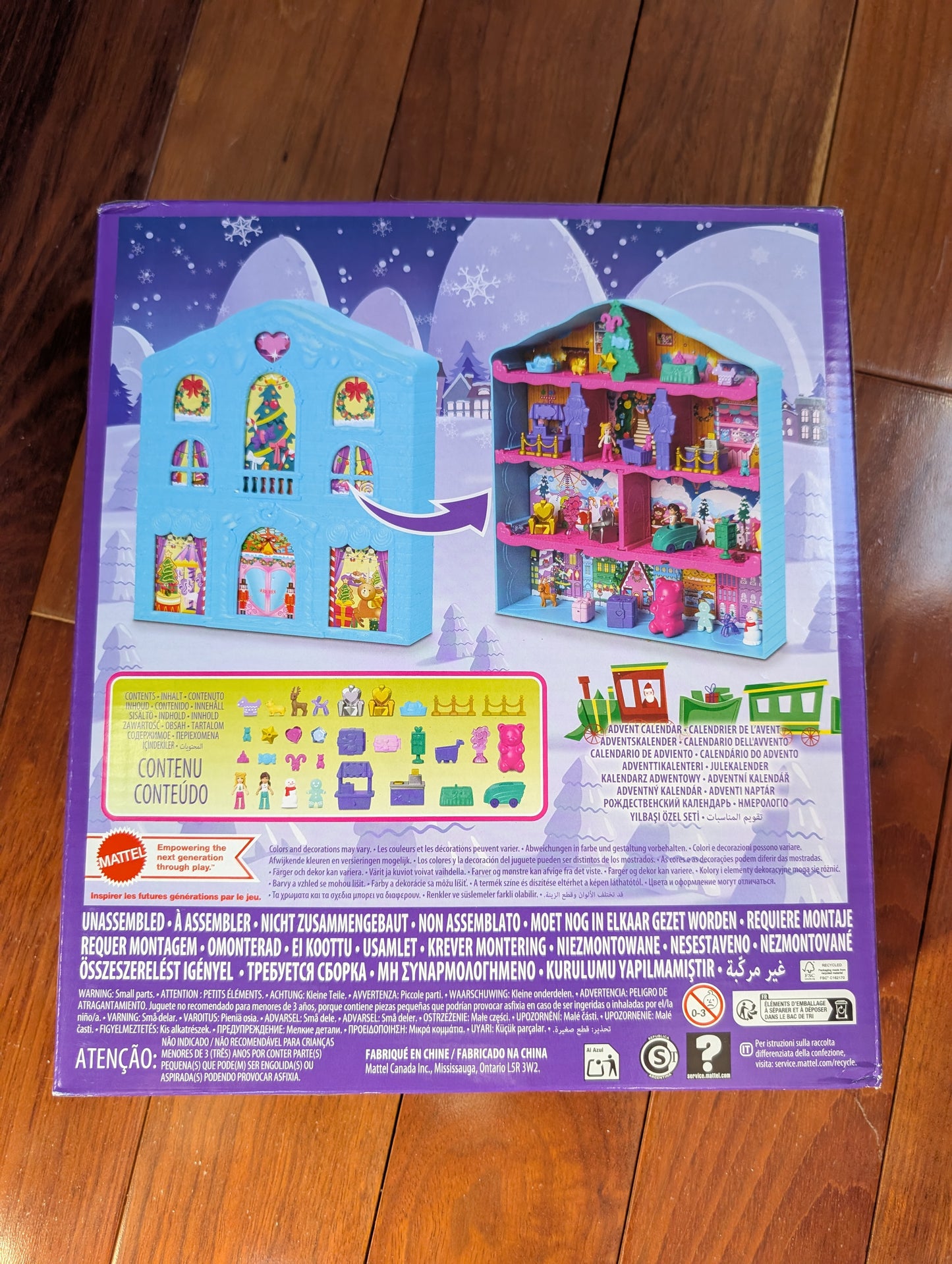 Polly Pocket Holiday Advent Calendar