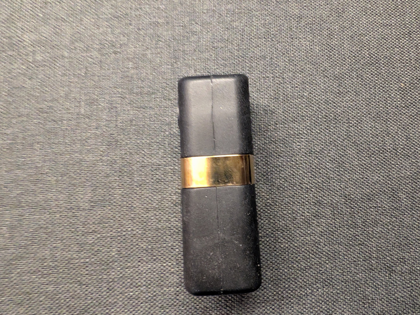 PALight SURE 9V Battery LED Flashlight - White LED - Black Body/Gold Trim - 2 Light Levels