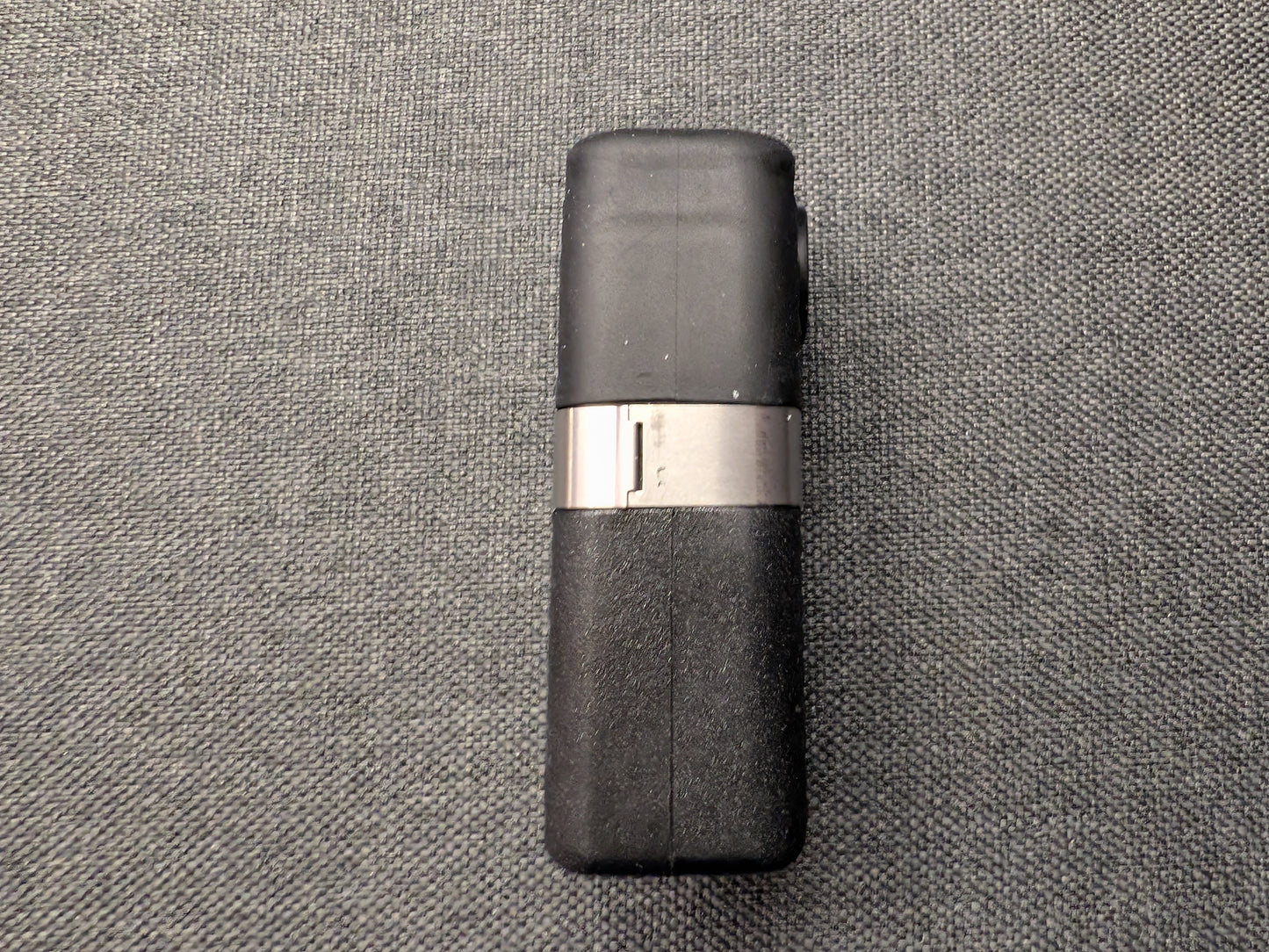 PALight Survival PLUS 9V Battery LED Flashlight - Red LED - Black Body/Silver Trim - 4 Light Levels