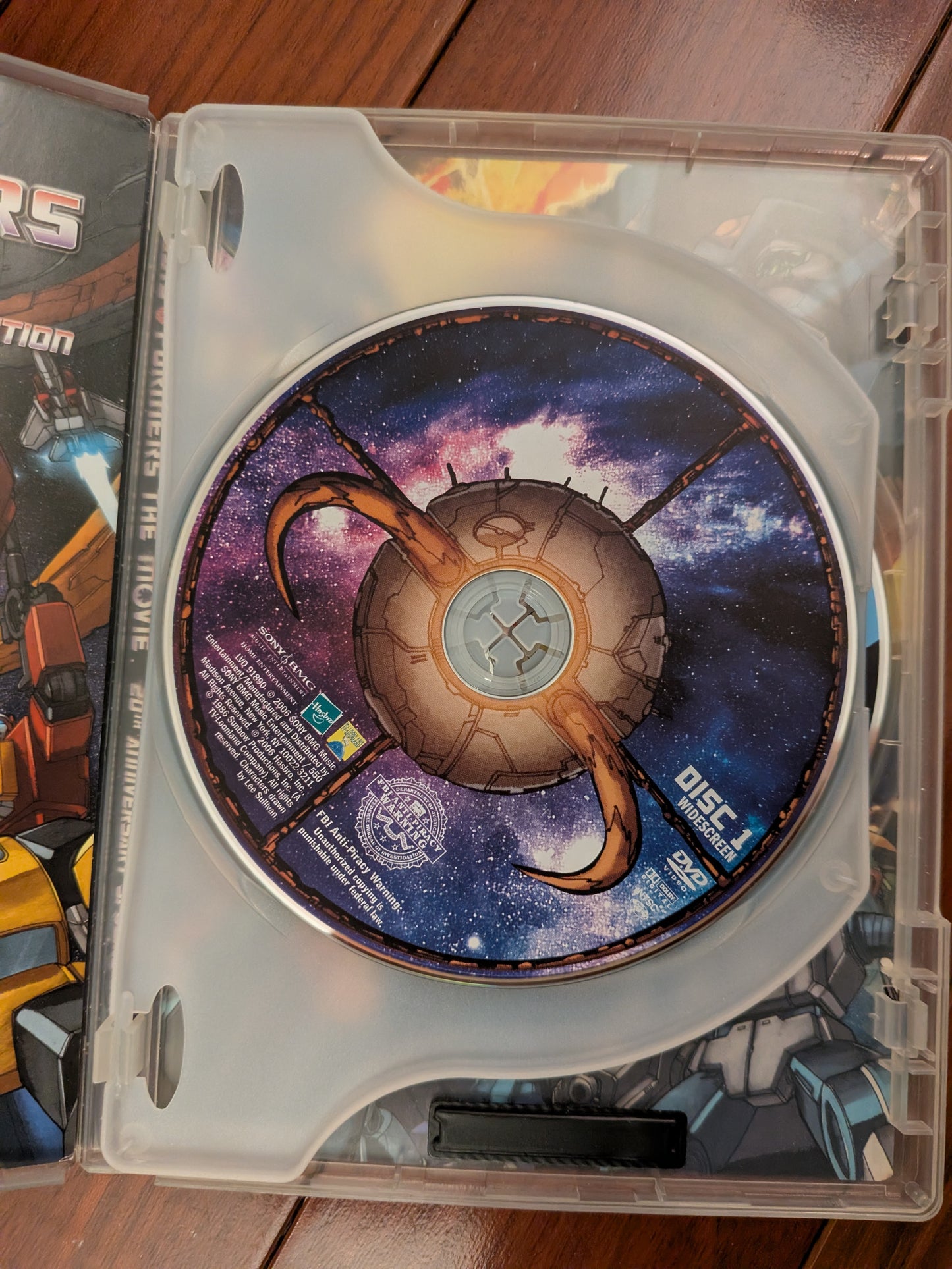 Transformers: The Movie DVD 20th Anniversary Special Edition