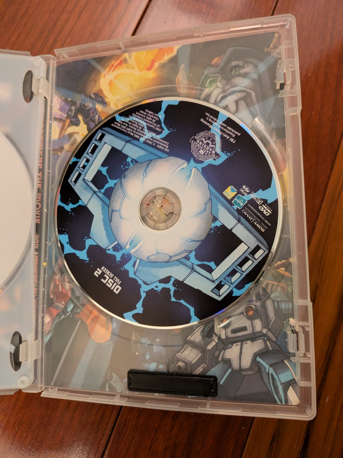 Transformers: The Movie DVD 20th Anniversary Special Edition