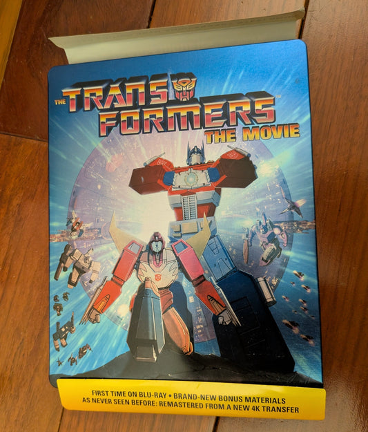 Transformers: The Movie Blu-Ray 30th Anniversary Steelbook