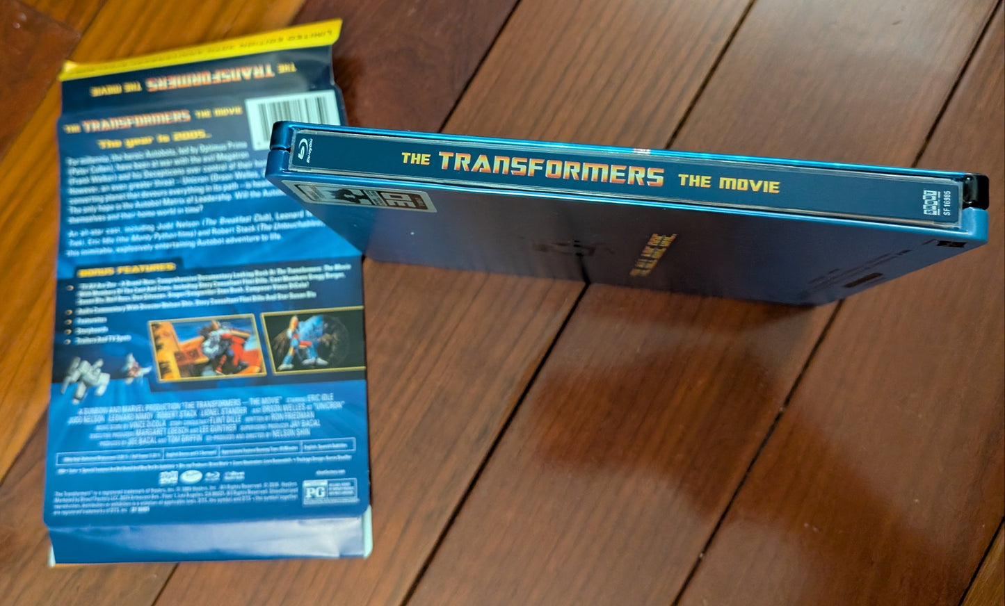 Transformers: The Movie Blu-Ray 30th Anniversary Steelbook