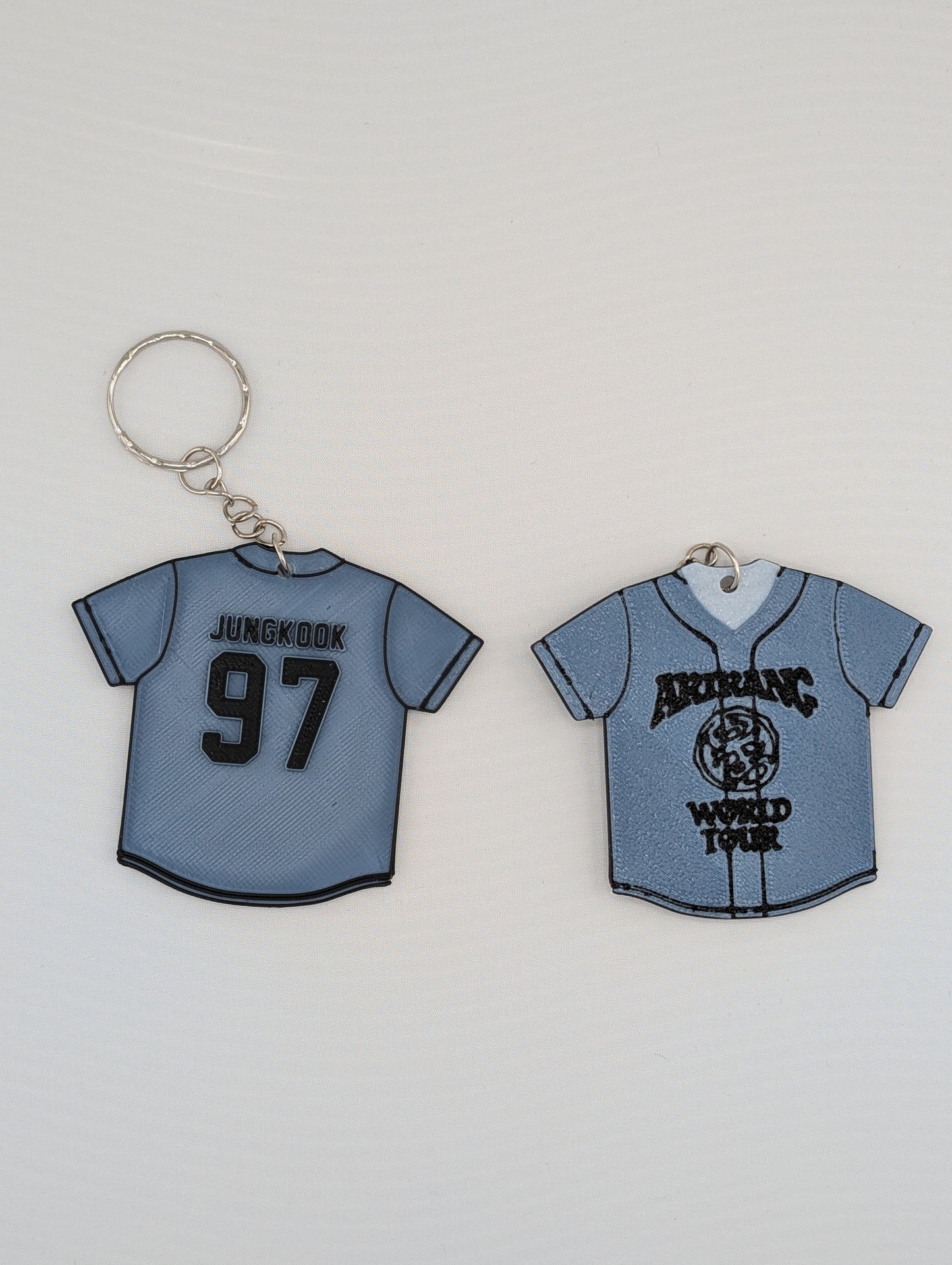 BTS Arirang World Tour Jersey Keychain, 3D Printed Kpop Bag Charm