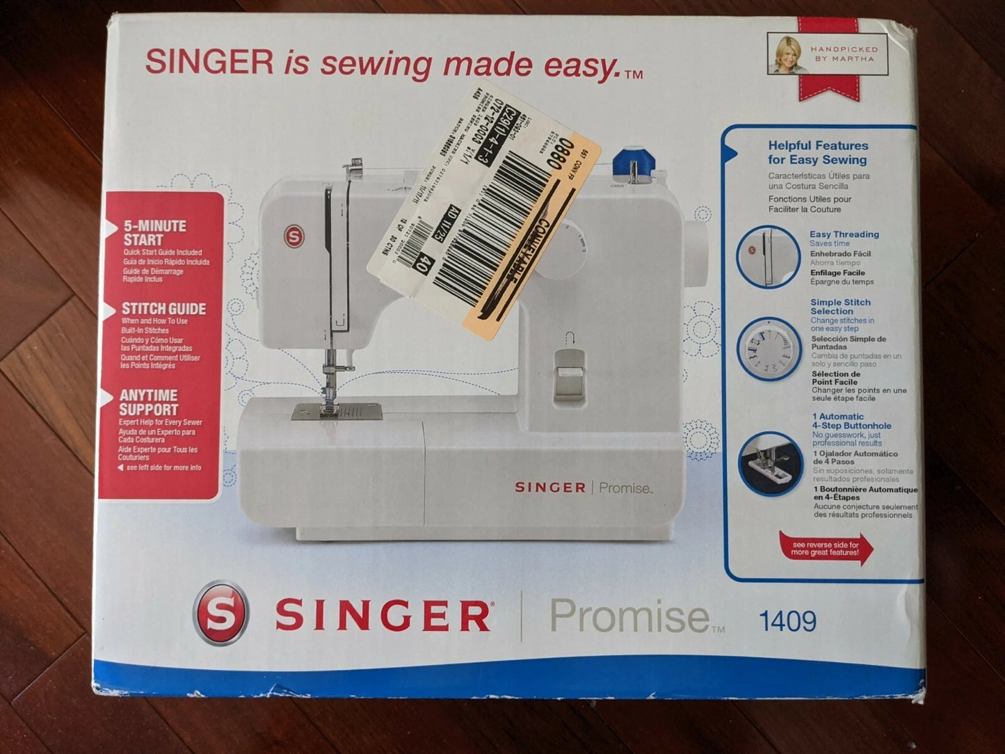 Singer Promise Sewing Machine 1409 UNOPENED NEW