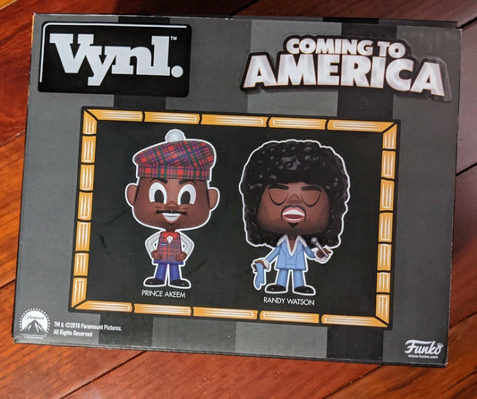 Funko Vynl NEW Coming To America Prince Akeem Randy Watson Collectibles 1014T